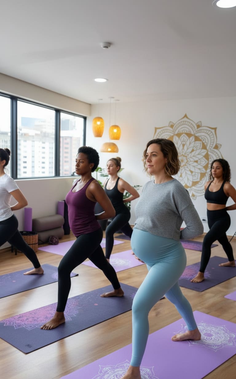 Yoga e Pilates para gestantes